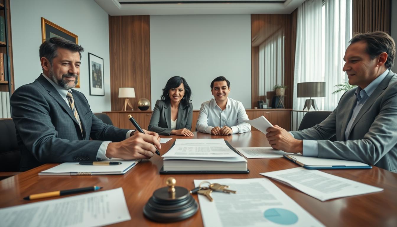 Property settlement documents and transfer review